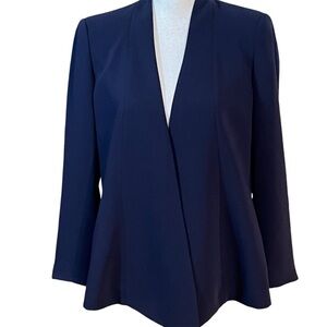 NWT FOLD Le Marais Navy Wrap Jacket Sz-10